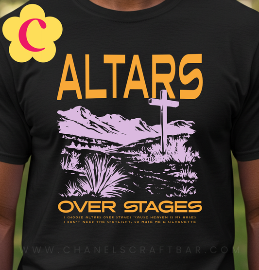 Altars Over Stages Unisex T-Shirt