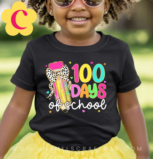 100 Days Of School Kids Shirt