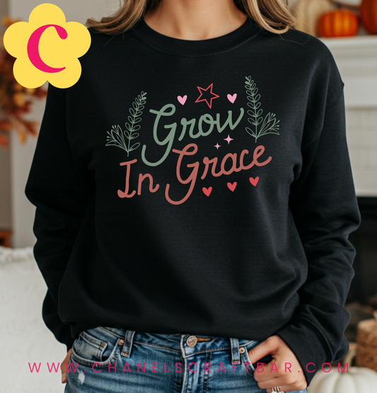 Grow In Grace Crewneck