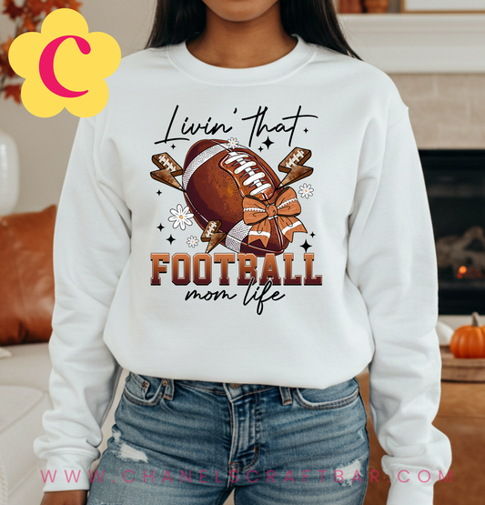 Football Mom Life Sweatshirt