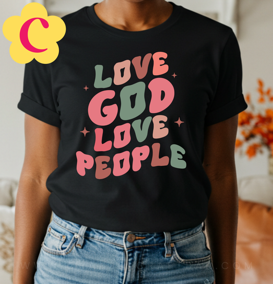 Love God Love People T-Shirt