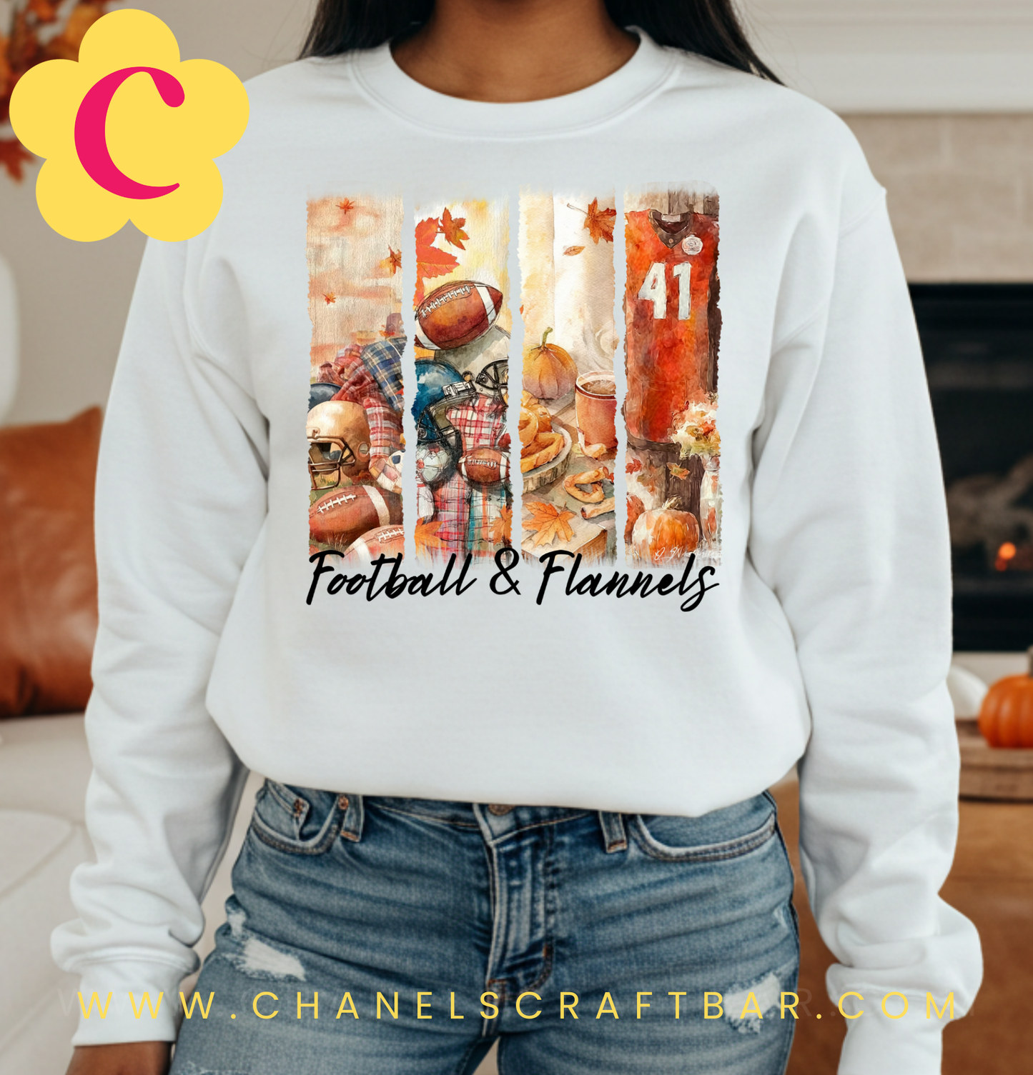 Football & Flannels Unisex Sweatshirt