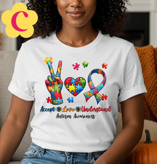 Autism Acceptance Unisex T-Shirt