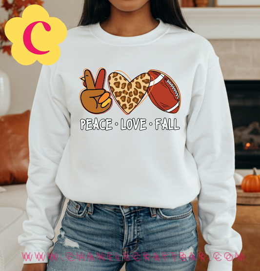 Peace Love Fall Sweatshirt