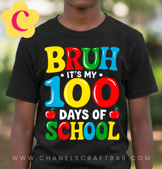100 Days Of School Kids Shirt