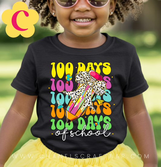 100 Days Of School Kids Shirt
