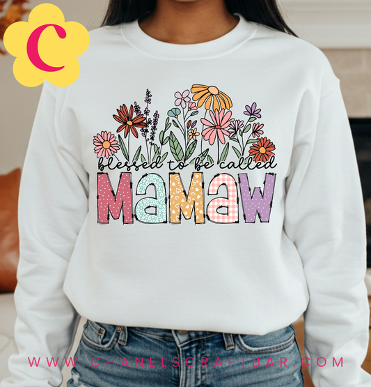 Grandma, Mimi, Nana, Mamaw Crewneck
