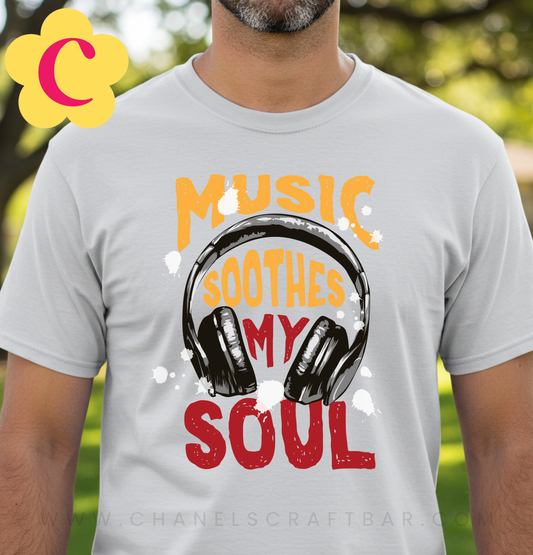 Music Soothes My Soul Unisex T-Shirt