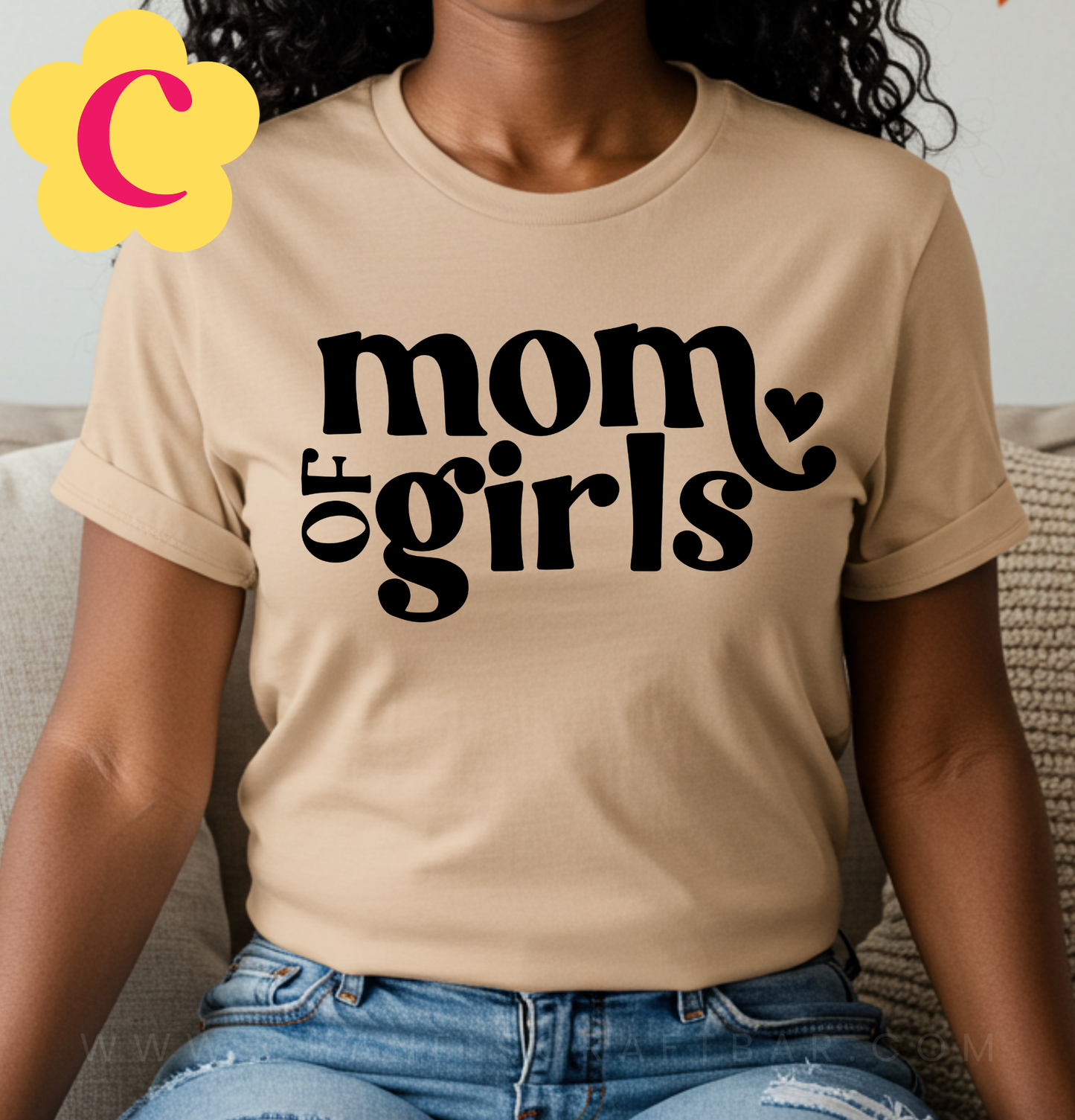 Mom Of Girls T-Shirt