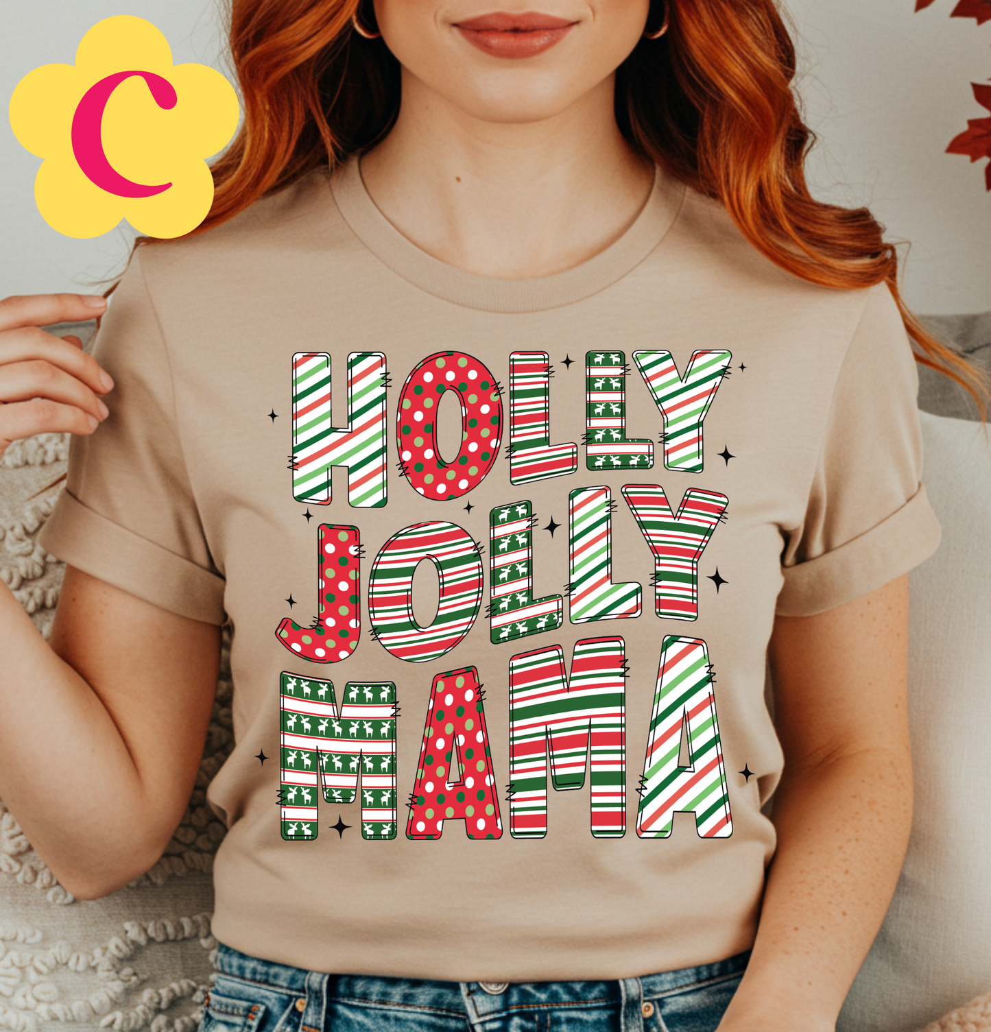 Holly Jolly Mama T-Shirt