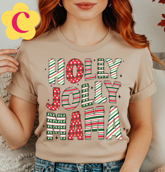 Holly Jolly Mama T-Shirt