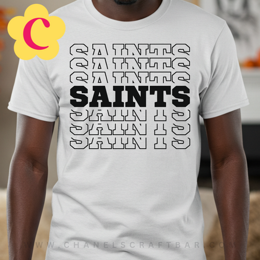 Saints Football Unisex T-Shirt