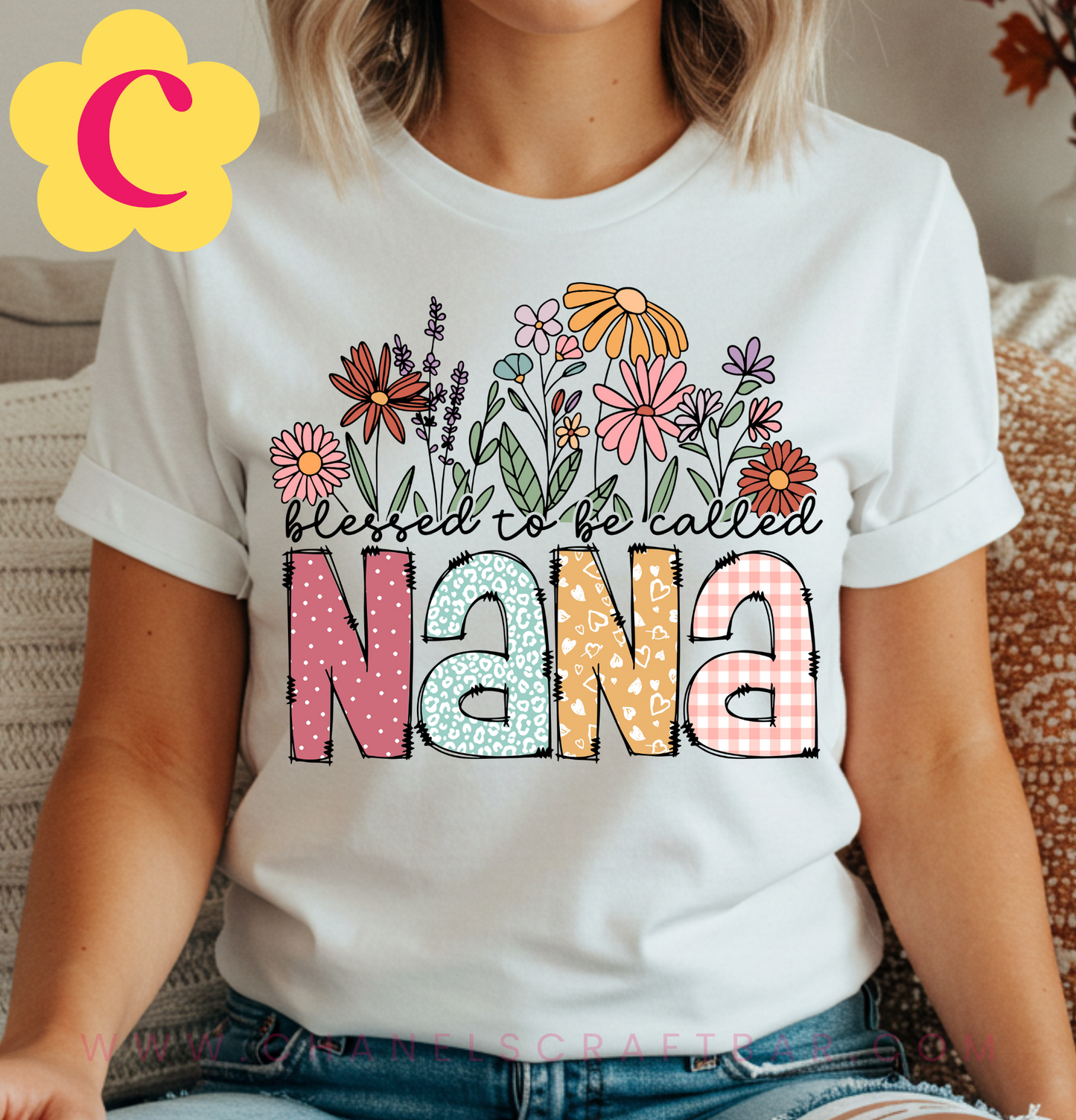 Grandma, Mimi, Nana, Mamaw T-Shirt