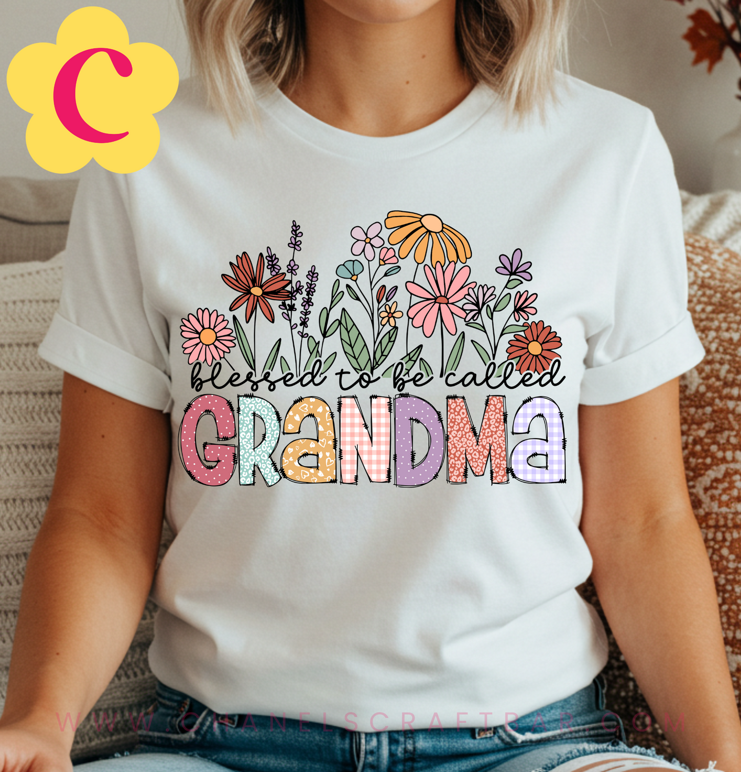 Grandma, Mimi, Nana, Mamaw T-Shirt