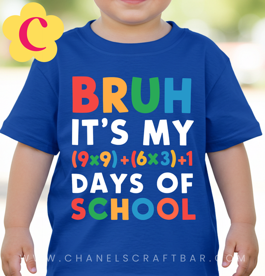 100 Days Of School Kids Shirt