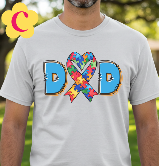 Autism Dad Unisex T-Shirt