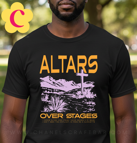 Altars Over Stages Unisex T-Shirt