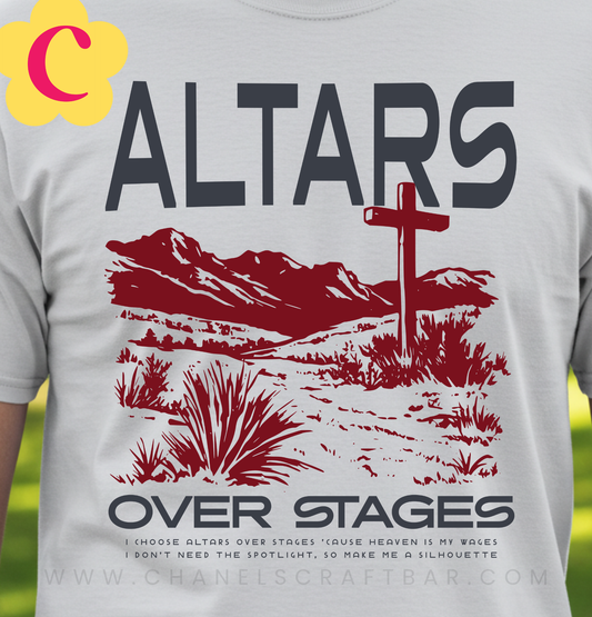 Altars Over Stages Unisex T-Shirt