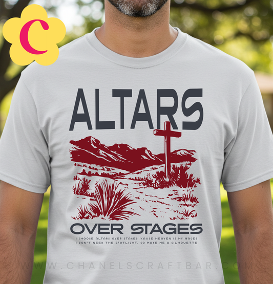 Altars Over Stages Unisex T-Shirt
