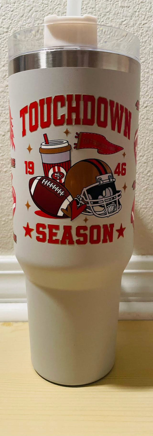 49ers tumbler