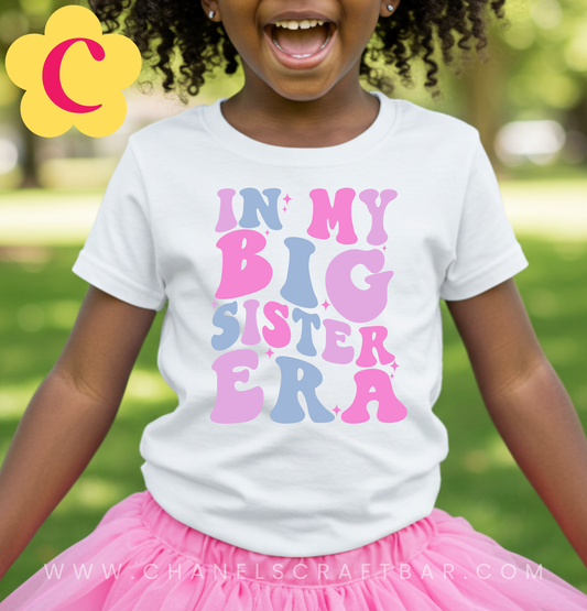 In My Big Sister Era Kids Shirt