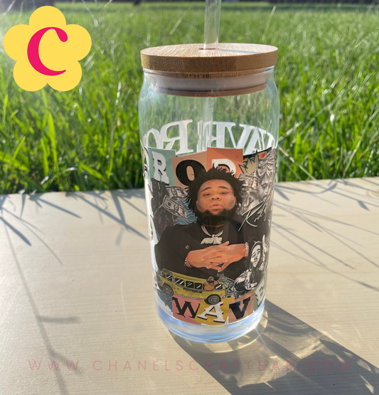 Rod wave bamboo lid cup
